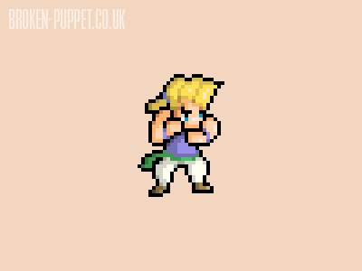 #11-2 Sabin | Thou art a royal pain in the... aseprite ffvi final fantasy vi finalfantasyvi pixel pixel art pixelart sabin update