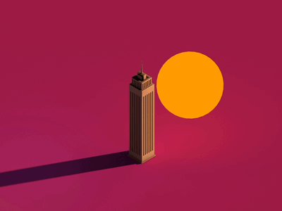 P for 36daysoftype 36daysoftpe p 36daysoftype after effects alphabet animation isometric motion graphics p