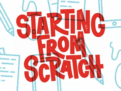 Starting from Scratch advice design designer freelance hand lettering letters podcast type typography