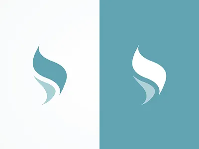 Flame brand concept flame logo