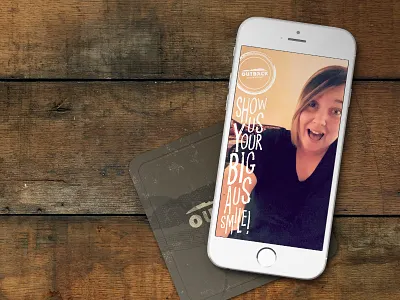 Outback Steakhouse | Big Aus Smile Snapchat Filter filter geofilter outback restaurant snapchat steakhouse