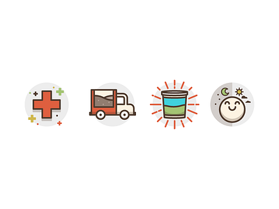 Farms Icons dairy farm health icons yogurt