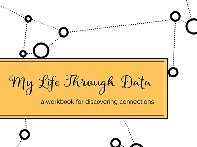 My Life Through Data composition notebook connection data journal workbook