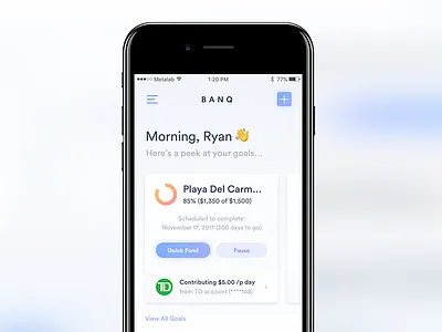 Positive Spending Habits app ios product