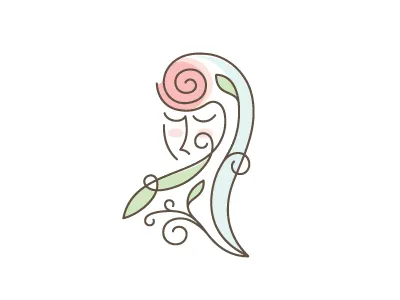Rose beauty ff flower girl line plant rose woman