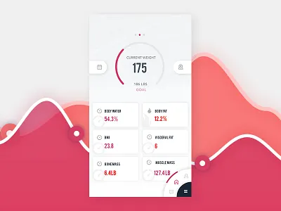 Fitness Calculator app app design fitness ios tracking