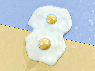 [8] 36 Days of Type 36daysoftype 3d 4d a c4d cgi cinema egg illustration letter render type