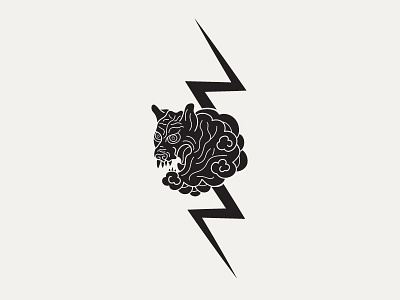 Bam Bam Tiger bolt cat cloud lightning tiger