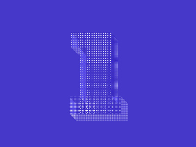 36 Days of Type 2017. No. 1 illustrator photoshop processing