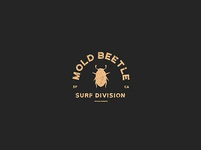 Fresh Paint branding brush flat gold icon identity logo minimal surf texture typography