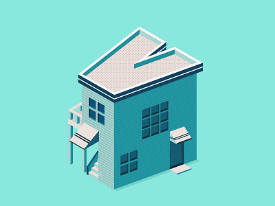 letter v 36daysoftype desigin dribbble footballclub green home illustration isometric letter number prespective vector