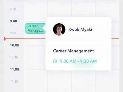 Agenda app application design interface ios mobile thrive ui