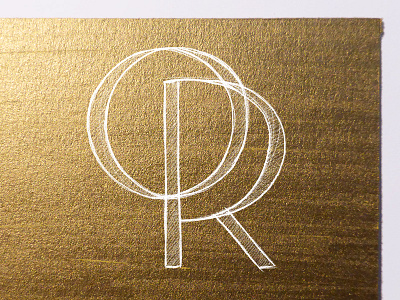 OR gold logo monogram or texture type