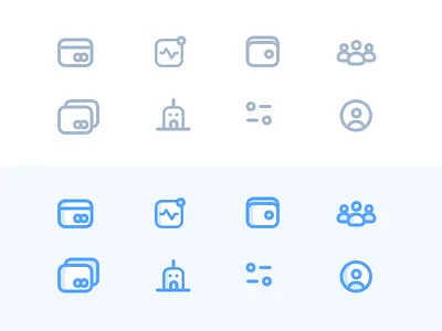 Pleo icons set card company expense icons pleo profile settings spending team tools user wallet