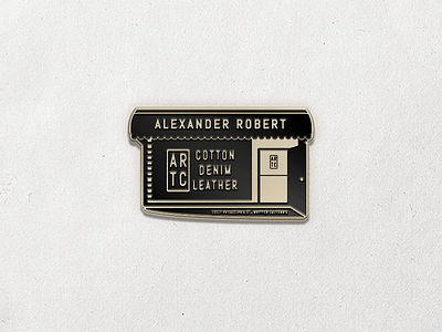 Alexander Robert Enamel Pin
