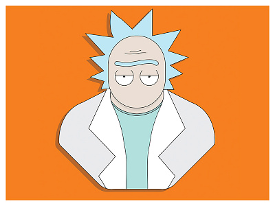 Rick cartoon cartoon network character design illustration rick and morty