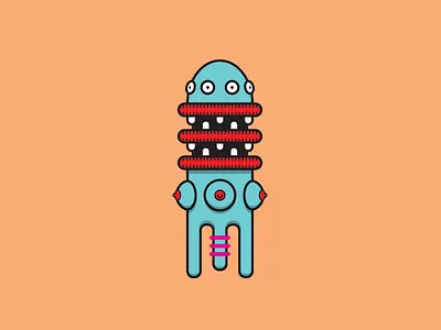 Totem No7 monster totem