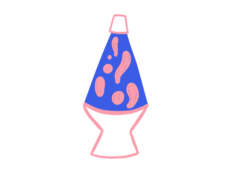 Lava Lamp Blob Thing animation blob flat gif illustration lavalamp