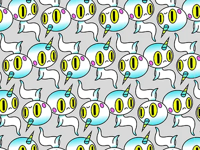 Unighost Pattern character pattern unighost vector