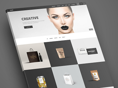 Nanook - Creative WordPress Theme clean minimal wordpress