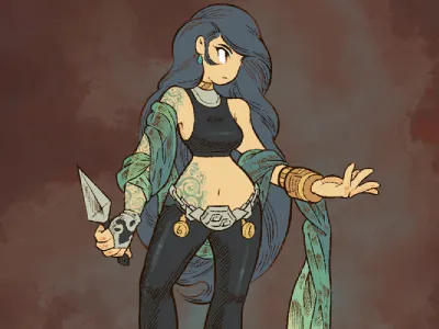 Dancer character design