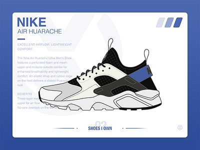 ＃SHOES I OWN# 02 Nike Air Huarache shoe sneaker ui