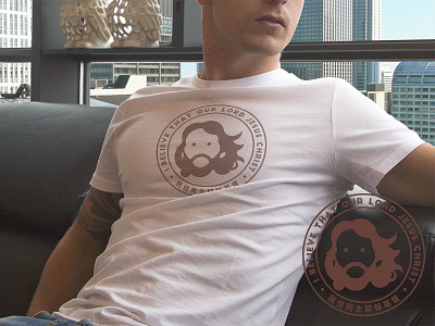 Jesus Logo Mockups Tshirt design logo