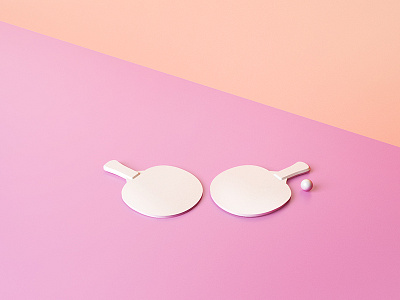 PingPong / ME 3d art c4d cinema 4d design isometric model ping pong pink render table tennis