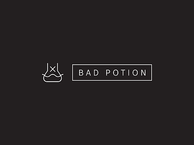 bad potion art bad black and white design illustration minimal potion sketch