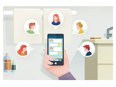 Electronic Equipment-Iphone electronic equipment，hand，iphone people