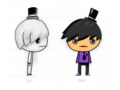 Character Design - WACOM Tablet android character creative demo design illustration ios photoshop ui ux wacom