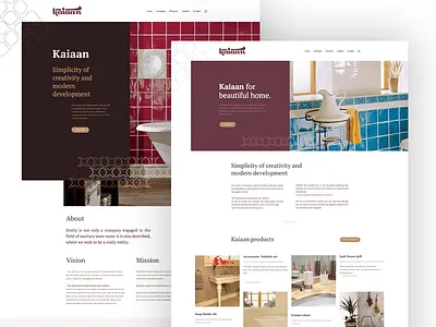 Kaian art colored design graphics illustration material shadow ui ux victor web web design