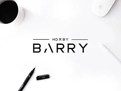 Hair Design by Barry art barber cool creative design hair hire illustrator inspiration inspire logo photoshop