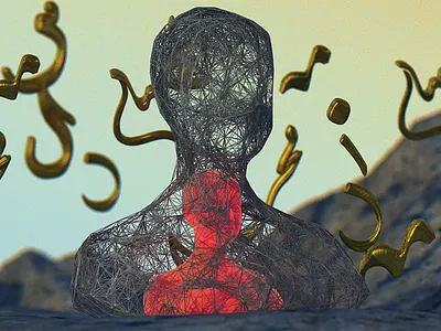 Captive 3d art artwork c4d cg daily digital visual