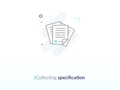 Collecting Specification Icon app cards desktop icon illustration ios logo notes paper specification web website