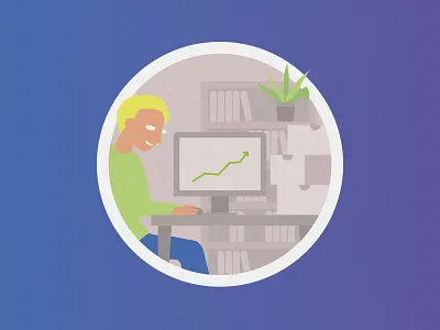 Solidons Illustration - Développement des entreprises sociales colors finance illustration impact social start up