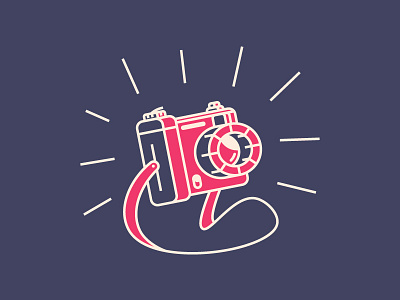 Smile camera fun graphic design illustration memories photo weekend