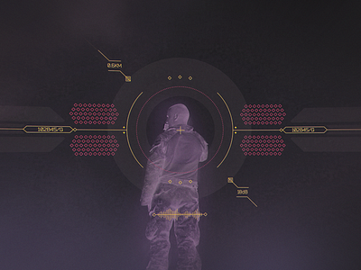 Military UI Test design futuristic illustrator interface military photoshop ui