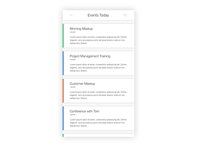 Daily UI | #070 | Event Listing app daily ui design event listing ipad mobile ui ux web