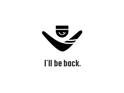 Boomerang) boo boomerang concept design eye joke terminator watch word