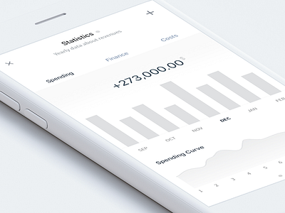 Statistics Wireframe clean mobile simple statistics ui wireframe