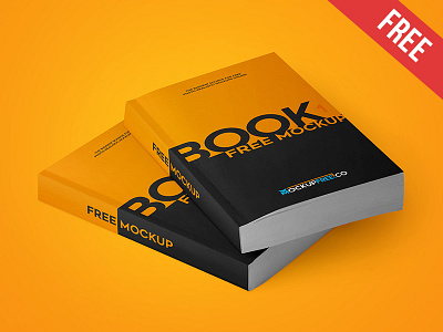 Paperback Book - 2 Free PSD Mockups book cover free mockup mockups page paper paperback product realistic softcover