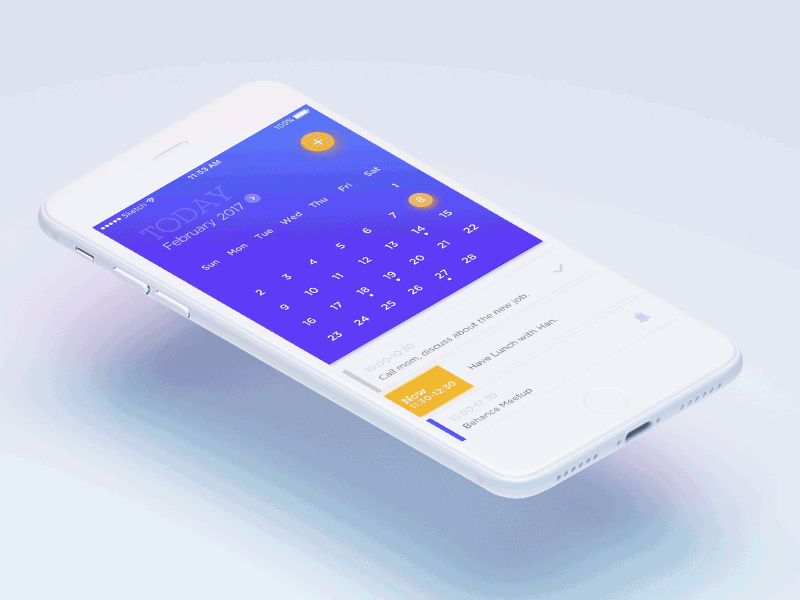 Betterday: A beautiful calendar - View other date add calendar monthlycalendar time today todo list