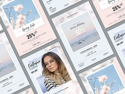 3 Sales Flyer a4 din a4 fashion flyer modern photography photoshop promotion sales sales sheet travel us letter