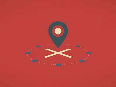 Alter Eco Locate cross here localize meet pin pinpoint round