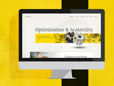 SWX Homepage Concept design swx ui ux web