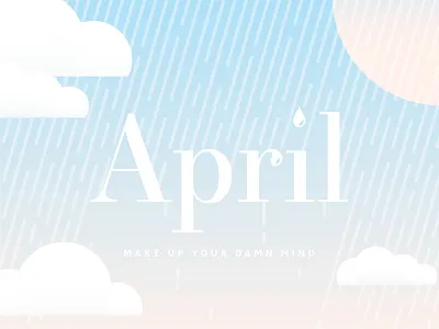 April showers