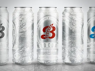 Breton Brewing Cans beer beercan branding design logo packaging