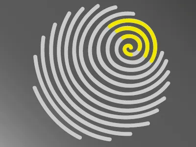 fingerprint | science vs technology fingerprint graphicdesign logo