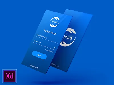 Adobe XD First Project adobe app demo design download ehr health iphone ui ux website xd